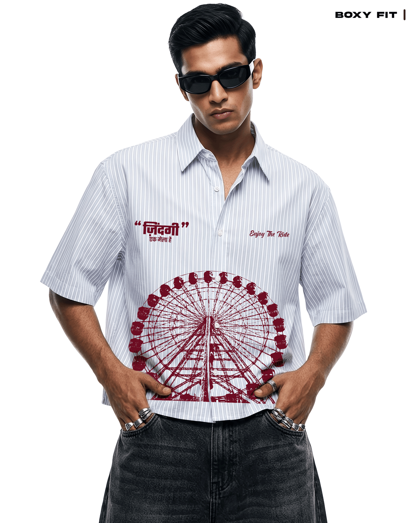Zindagi Ek Mela Shirt Covert